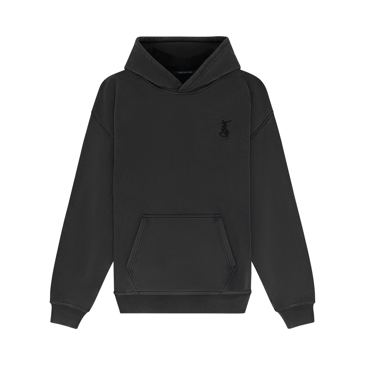 Sweat à capuche oversize FadeOut (délavage acide)