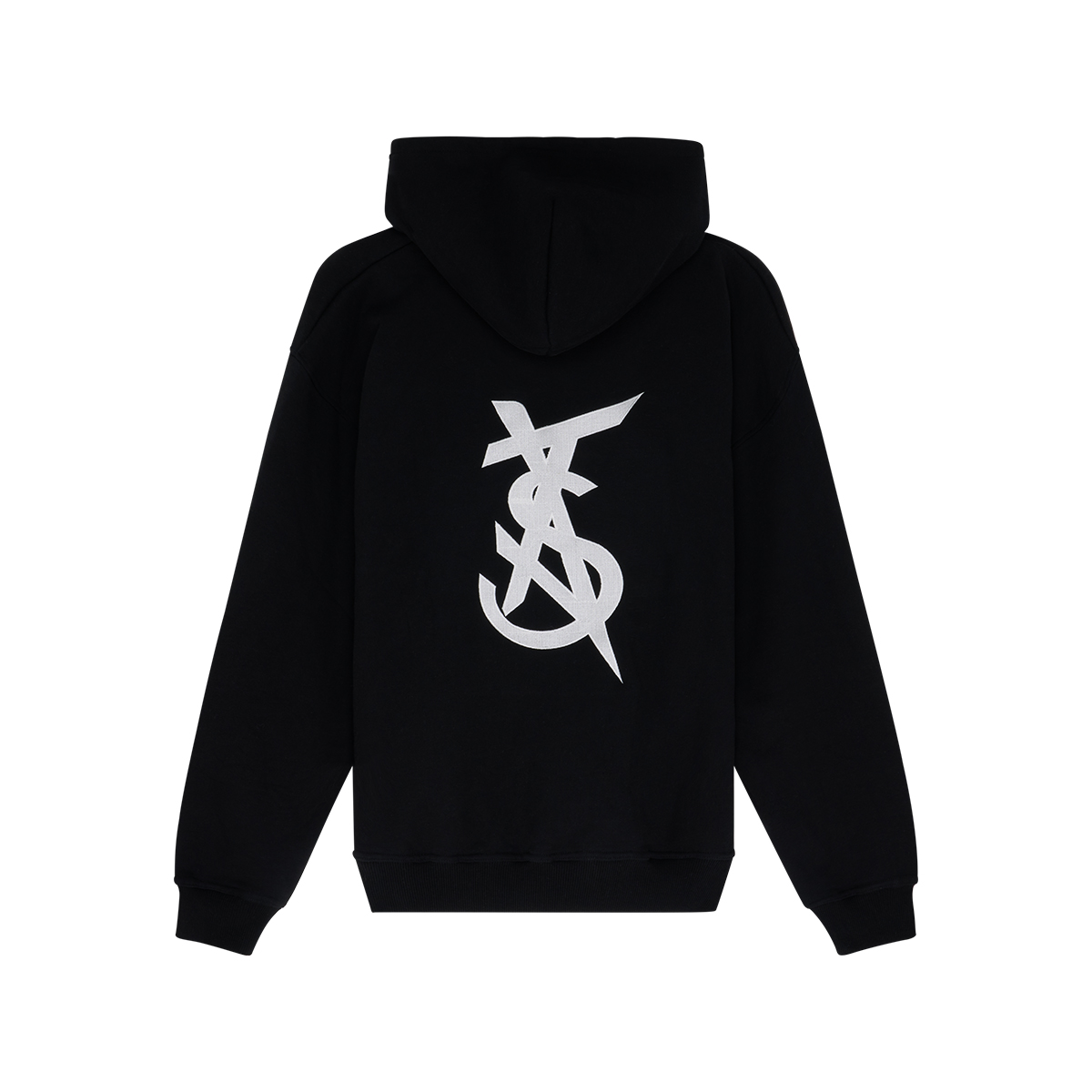 Sweat à capuche zippé oversize – Image 4